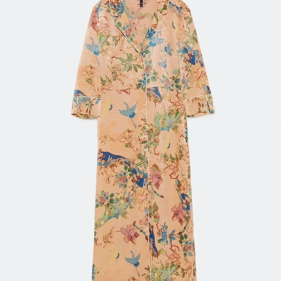 Zara kimono/button down dress/duster​ - Picture 1 of 4